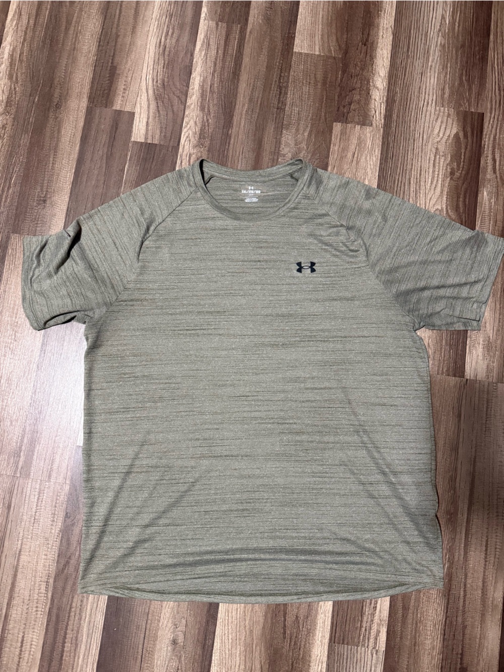 Under Armour Olive Green Heather Short Sleeve Shirt
